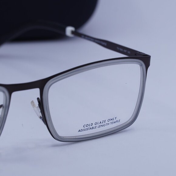 Tommy Hilfiger TH 1844 04VF 00 Rectangle Eyeglasses – Grey/Brown 55mm - Picture 5 of 12